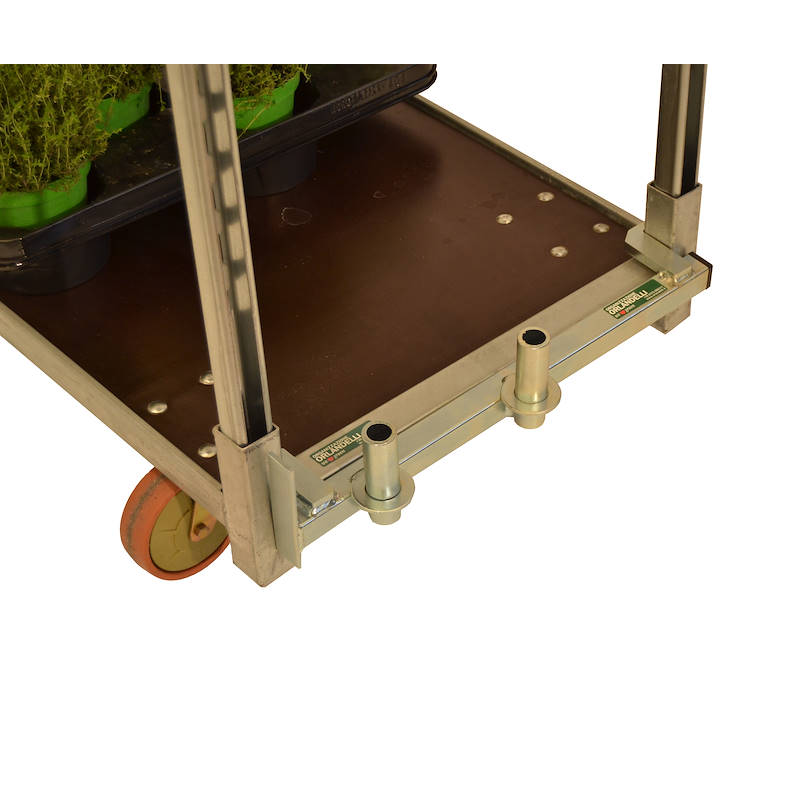 Timón y gancho de tracción por más carros unistandard