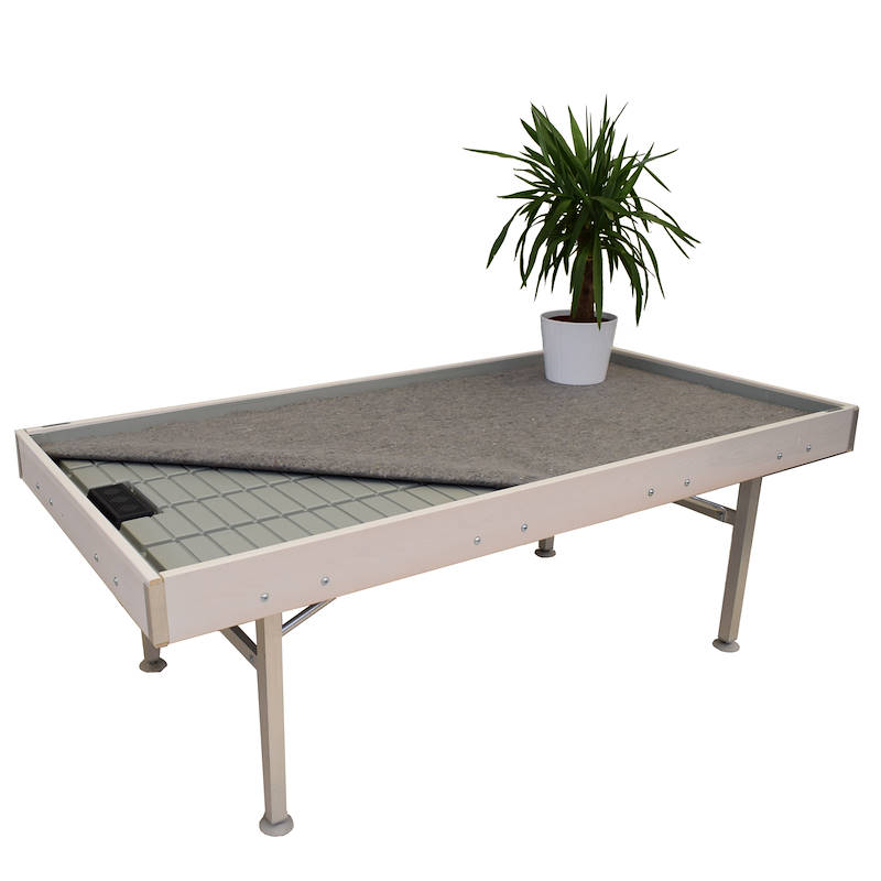 Bench, wood line AMOR, Size: 41.73" x 82.67", Height: H 29.52", Color: White wood, Box: 5 units