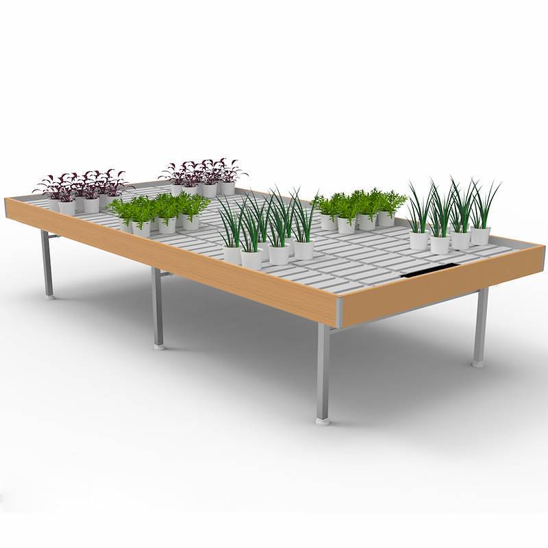 Bench, wood line AMOR, Size: 65.35" x 140.15", Height: H 29.52", Color: Natural Wood, Box: 5 units