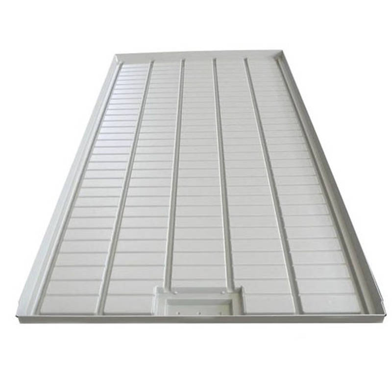 Ebb & flow benches water tray, Size: 39.37" x 98.42", Optional: With filter and water valve, Box: 50 units