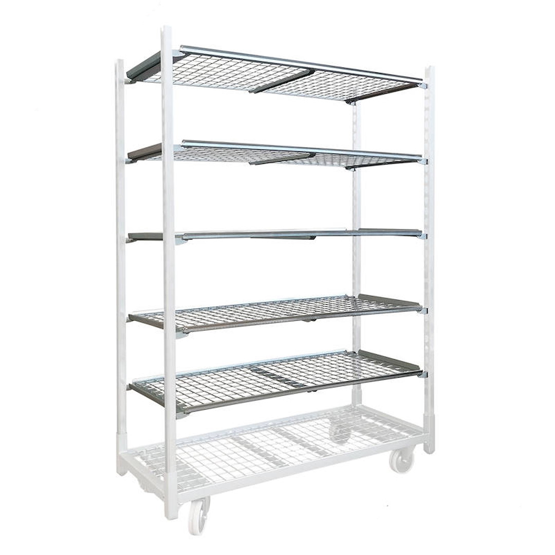 Wire-mesh shelf 1350, Size: 53.14", Box: 15 units