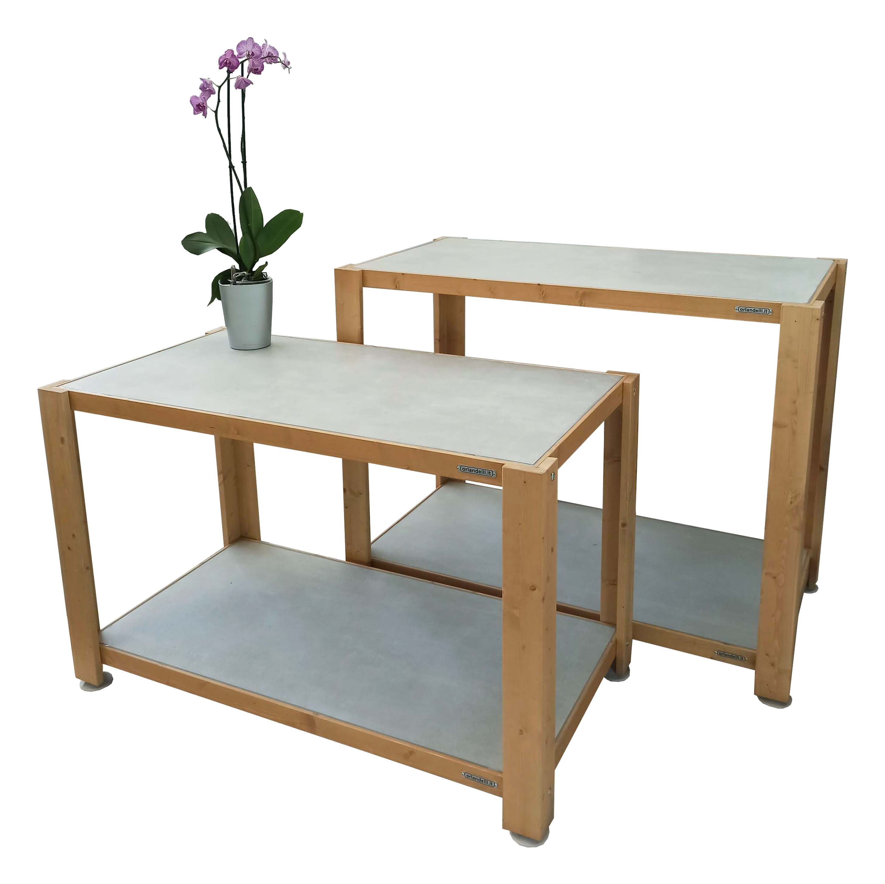 Set de mesas en cerámica