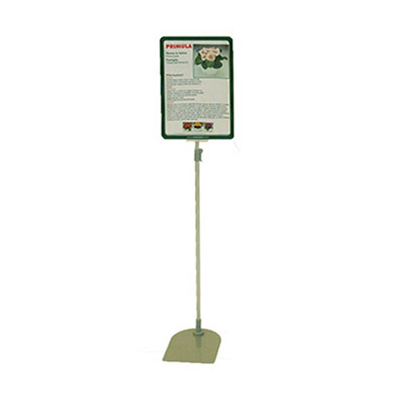 Price Label frame support, Size: Adjustable Height from 34.08" to 52.4", Box: 50 units