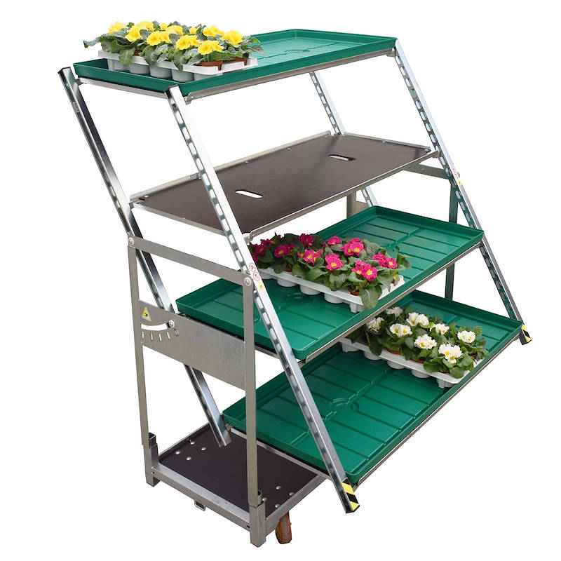 Carrito cabriolet, Optional: Con bandeja DC, Paquete: 6 piezas