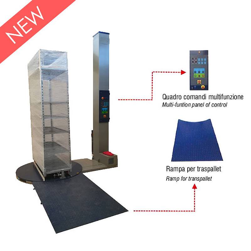 Máquina envolvedora automática