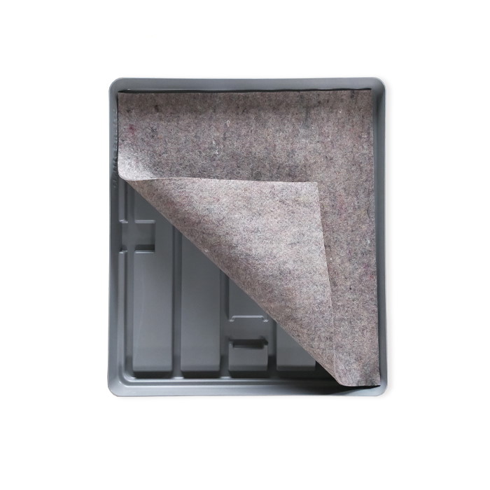 Manta humidificadora para cubeta, Forma: Medio carrito DC, Paquete: 12 piezas