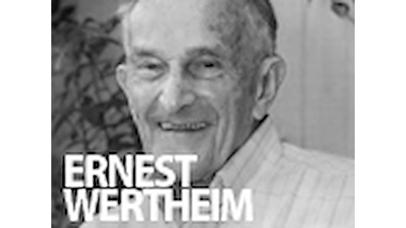 Organizzazione Orlandelli presents ERNEST WERTHEIM