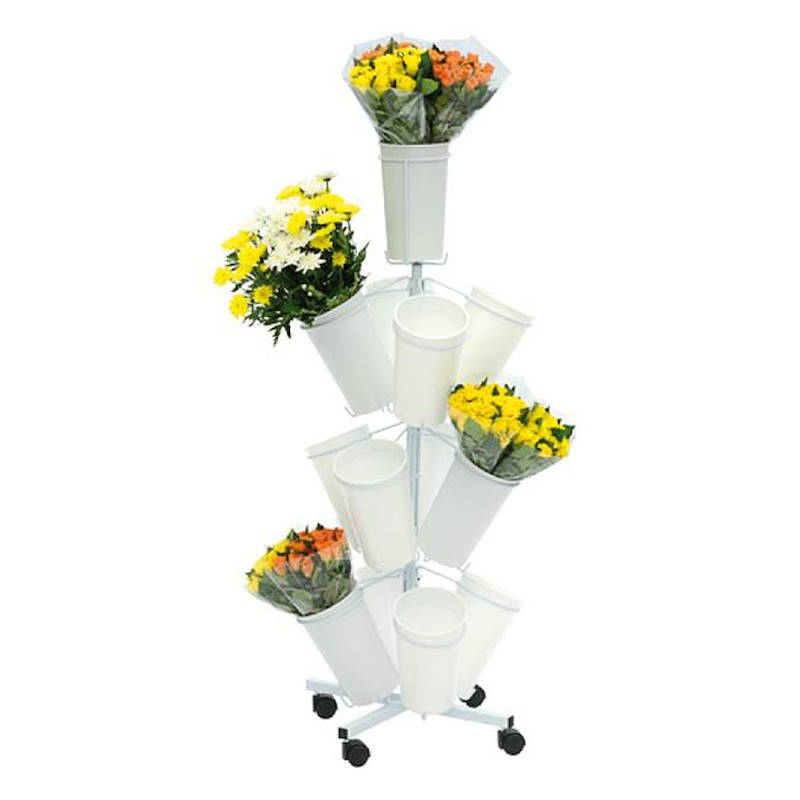 "Rondò" displayer, Size: L 23.64" W 23.64" H 53.98"