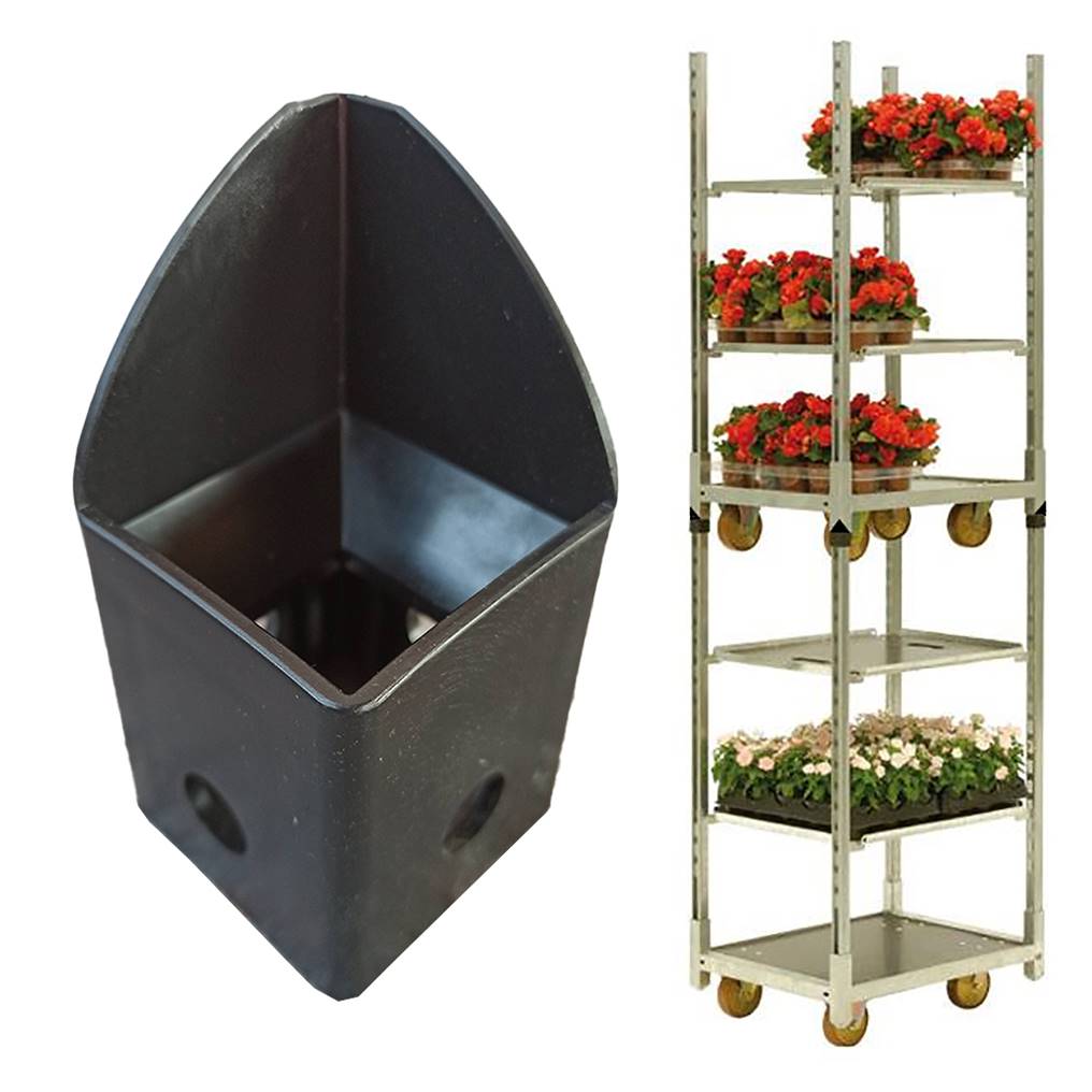 Tapas de postes para minicarros apilables