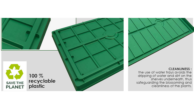 The new DC water tray