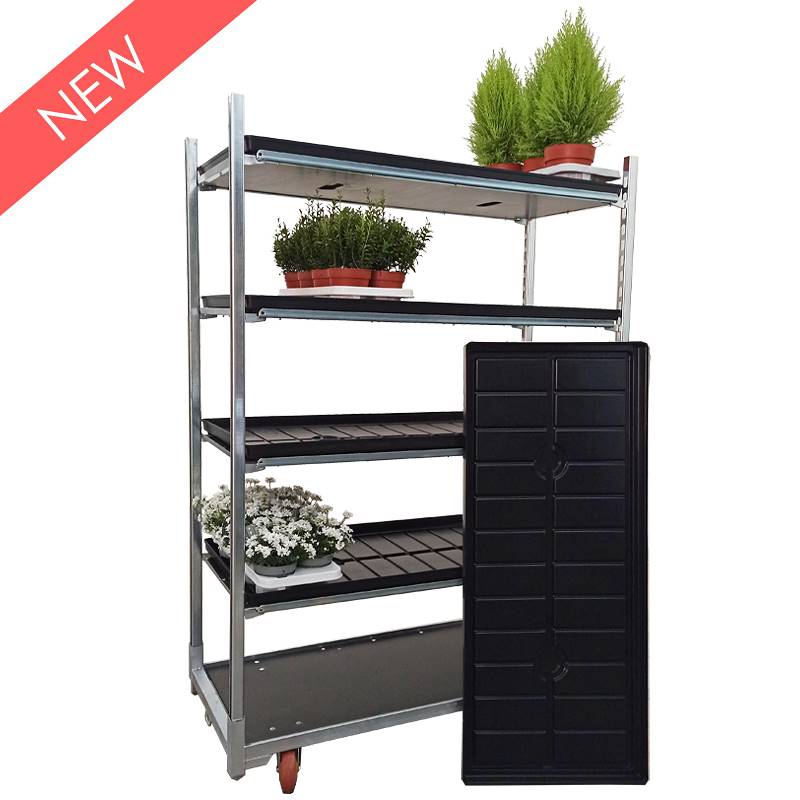 Bandeja para carro dc, Color: negro, Optional: Sin pileta, Paquete: 72 piezas