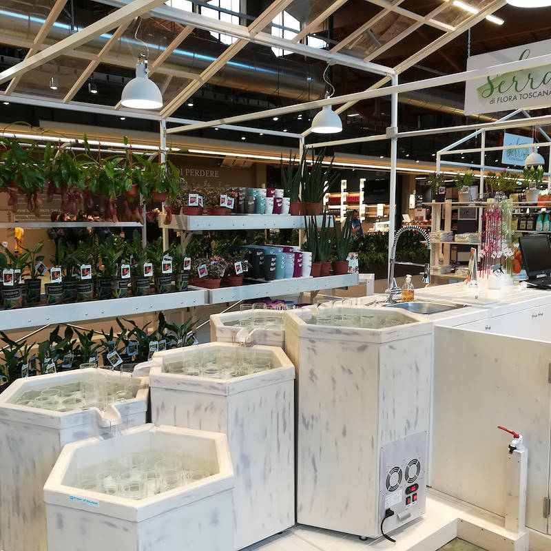 Expositor refrigerado Fior d'acqua