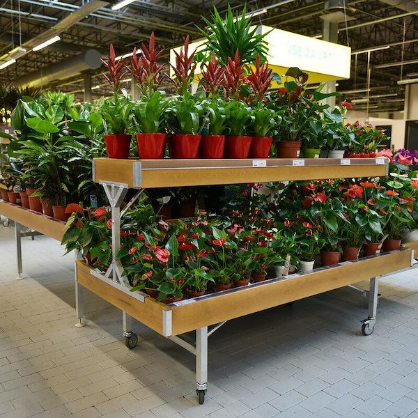 Mesa elevada Linea en madera AMOR