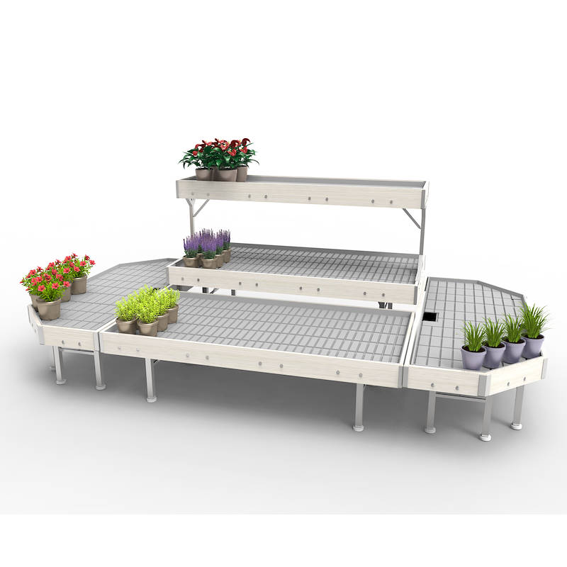 Set GONDOLE FLEURIE Ligne en bois AMOR