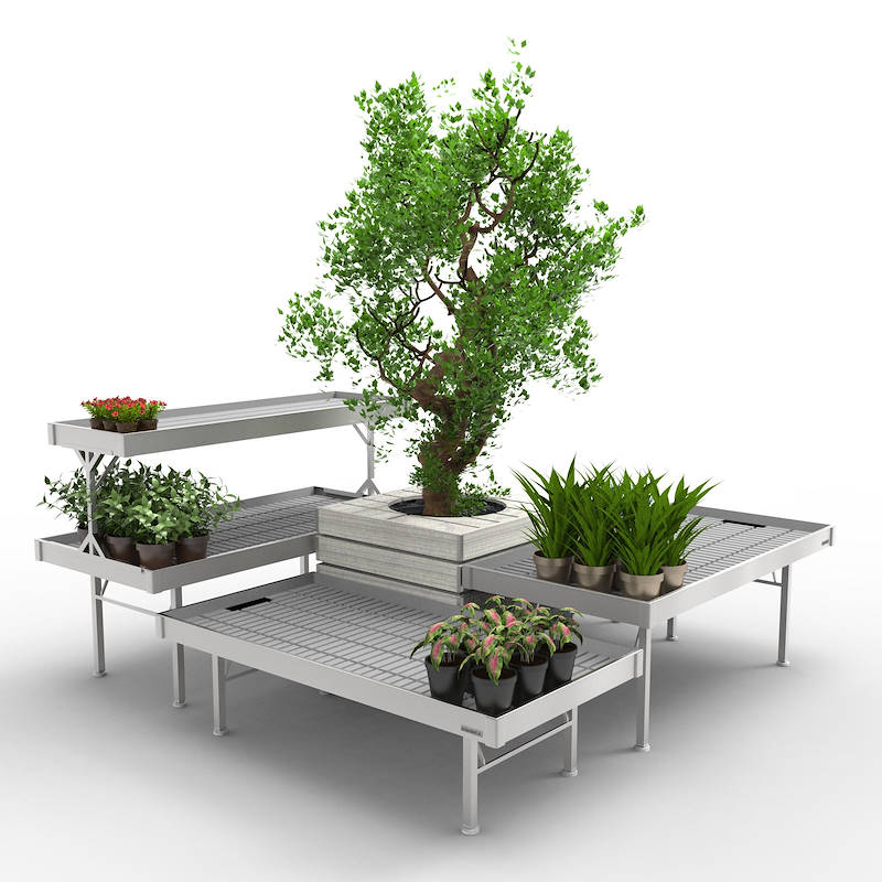 Fioriera arredo in legno per piante e fiori