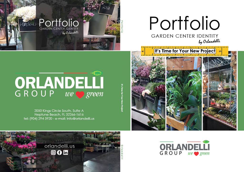 PORTFOLIO - GARDEN CENTER IDENTITY - IT'S TIME FOR YOUR NEW PROJECTS
