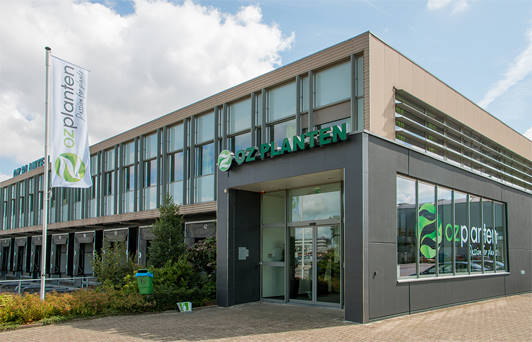 Garden Center Identity at Oz Planten Showroom