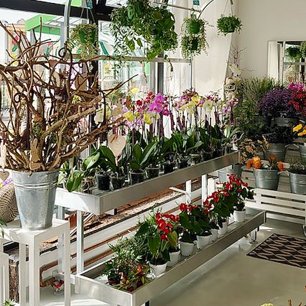 Banc en aluminium à paroi avec 2 étagères et portepanier