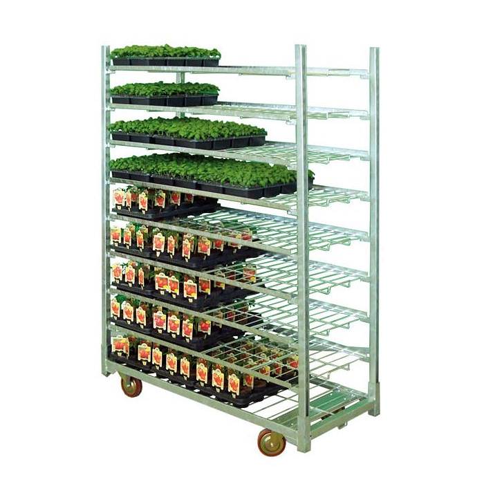 Wire-mesh trolley 1350
