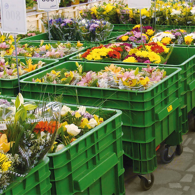 Container for cut flowers
