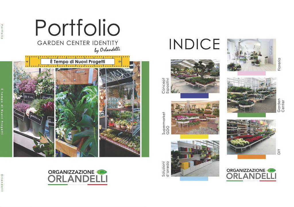PORTFOLIO - GARDEN CENTER IDENTITY - È TEMPO DI NUOVI PROGETTI
