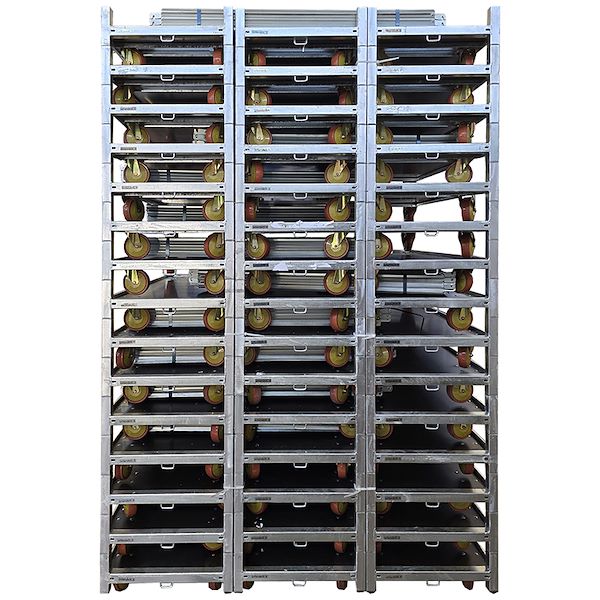 DC Trolley and Shelf Set - CUBE