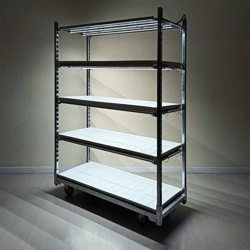 DC trolley with led lights kit for GERMINATION AND GRAFTING