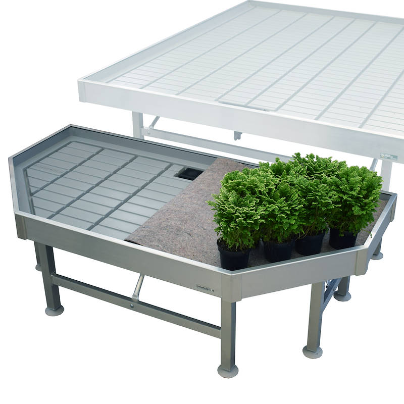 End Cap for aluminium bench
