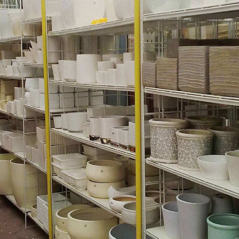 Estantería de reja modular con 3 estantes