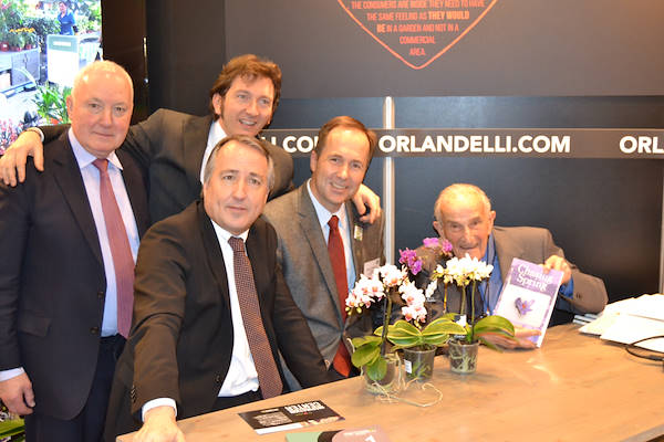 FloraCulture International reports the success of Ernest wertheim at Orlandelli booth