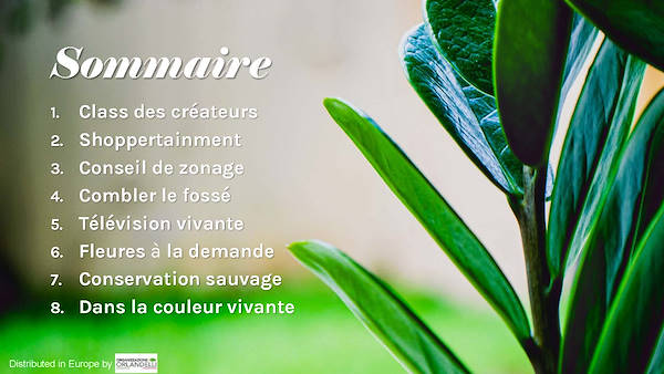 Garden Trends Report - Premère partie