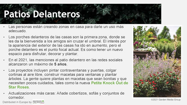 Garden Trends Report - Segunda parte