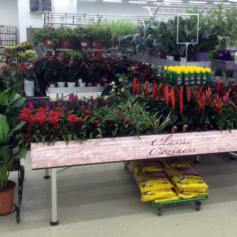 Graphic displays for benches