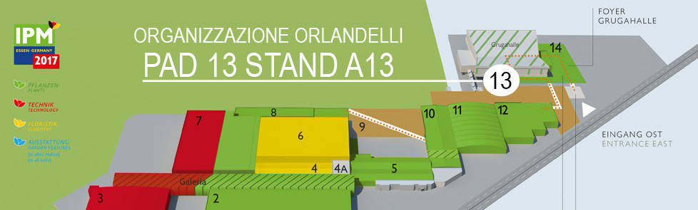 ORGANIZZAZIONE ORLANDELLI PAD. 13 STAND A13
