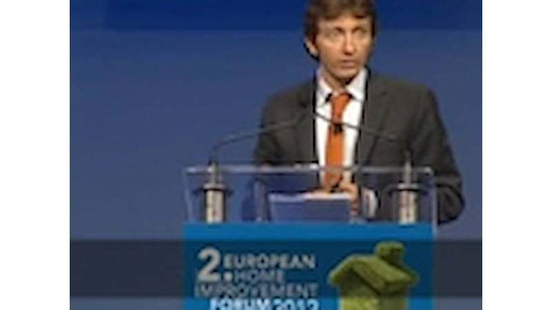 Is online the video of Marco Orlandelli at the 2nd EUROPEAN HOME IMPROVEMENT FORUM 2012