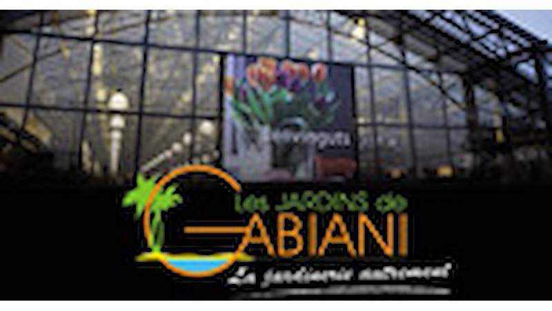 Les Jardins de Gabiani, möbliert eine neue Garten-Center in Frankreich