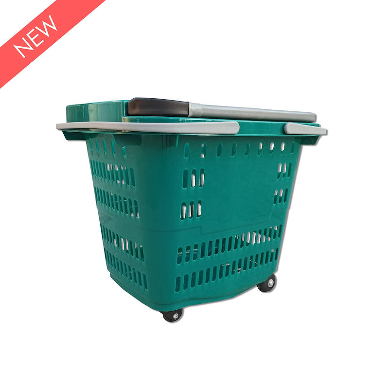 Maxi-Einkaufskorb mit 4 Rädern