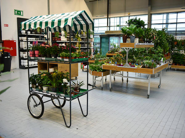 MERKUR esalta il reparto piante e fiori con i concept Orlandelli