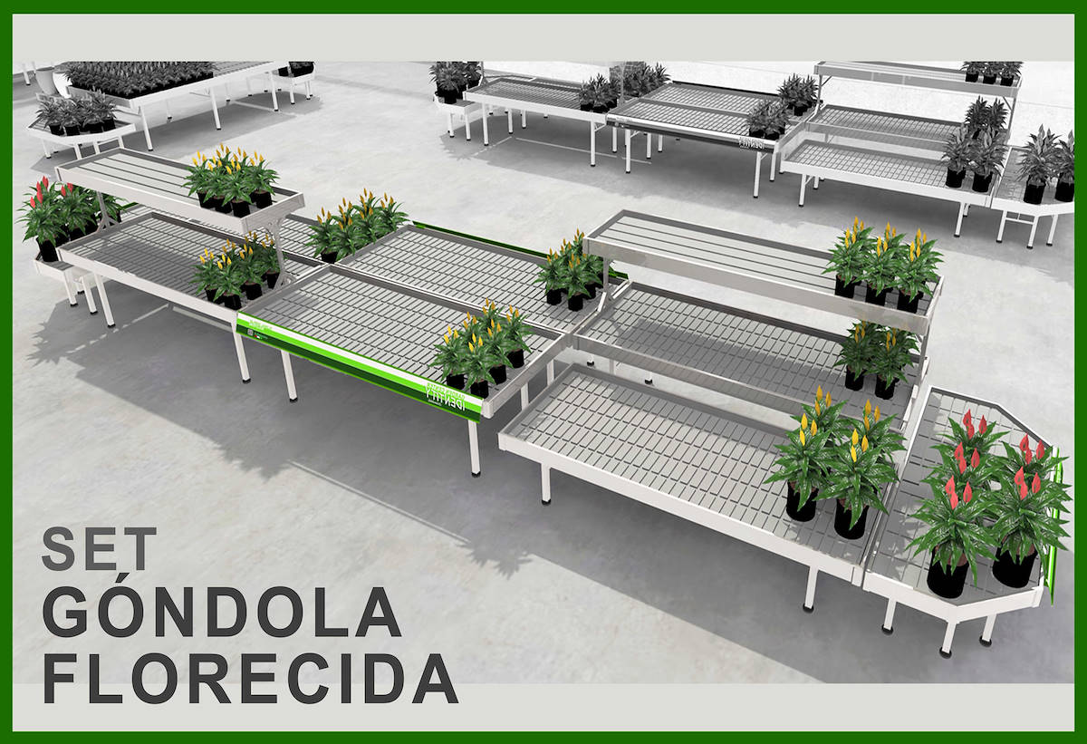 MODELOS EXPOSITIVOS PARA PLANTAS Y FLORES