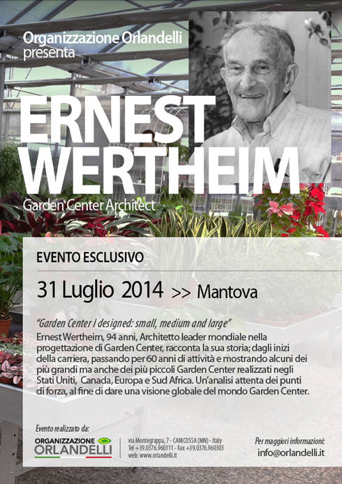 Organizzazione Orlandelli presenta ERNEST WERTHEIM 