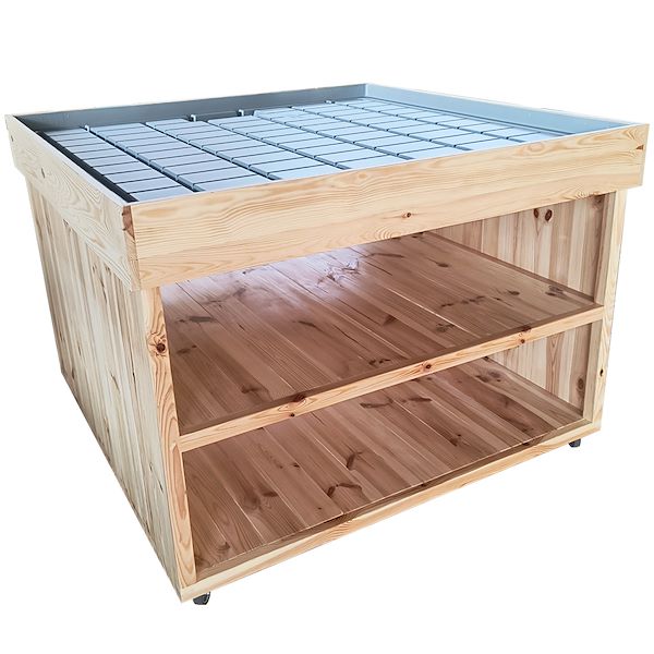 Podio de madera