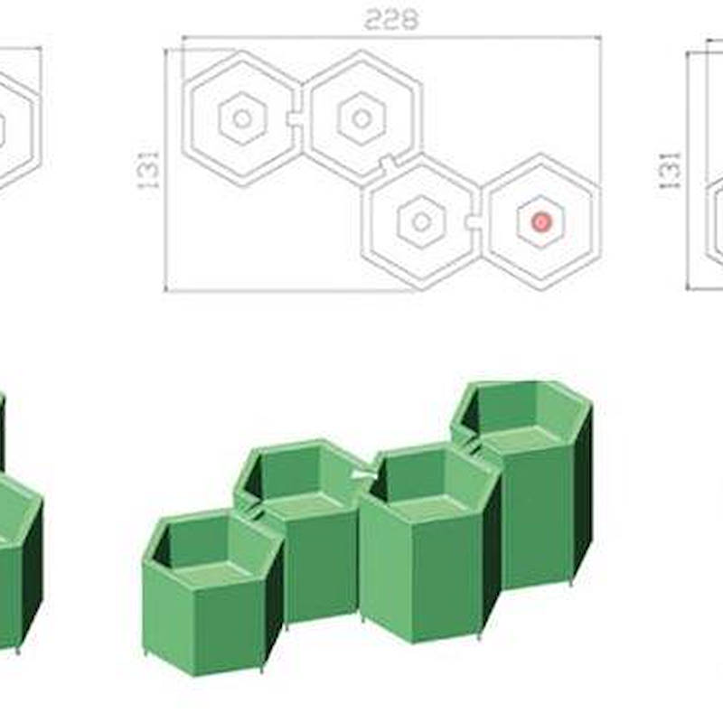 Présentoir refroidissant Fior d'acqua