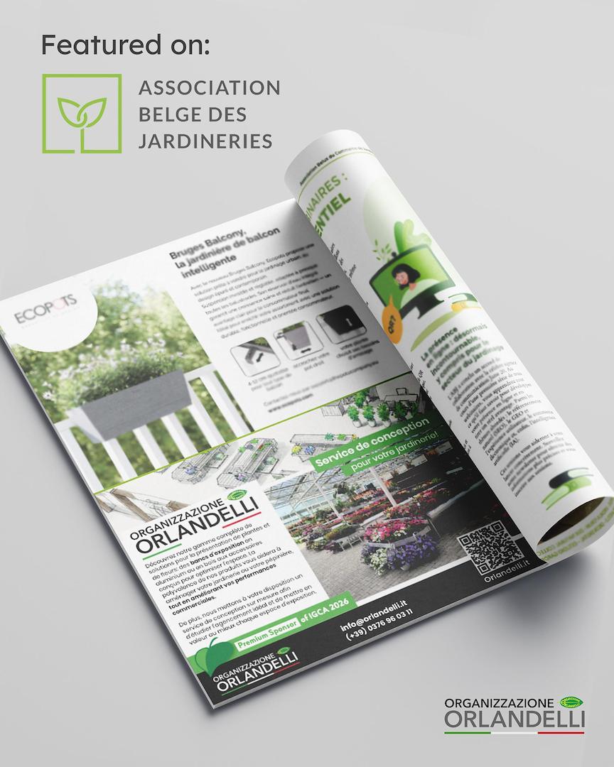 Nous collaborons avec l'Association Belge des Jardineries!