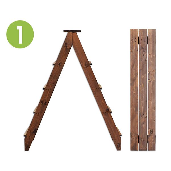 Escaleras para plantas y flores