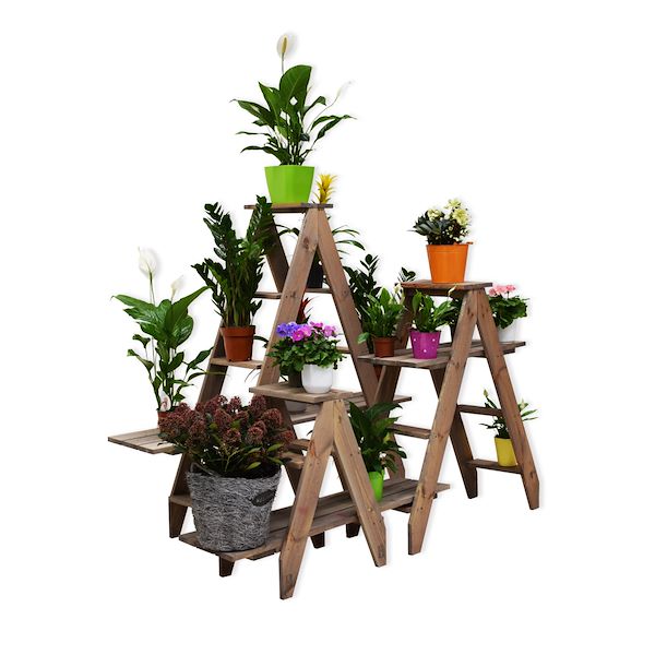 Treppen für Pflanzen und Blumen