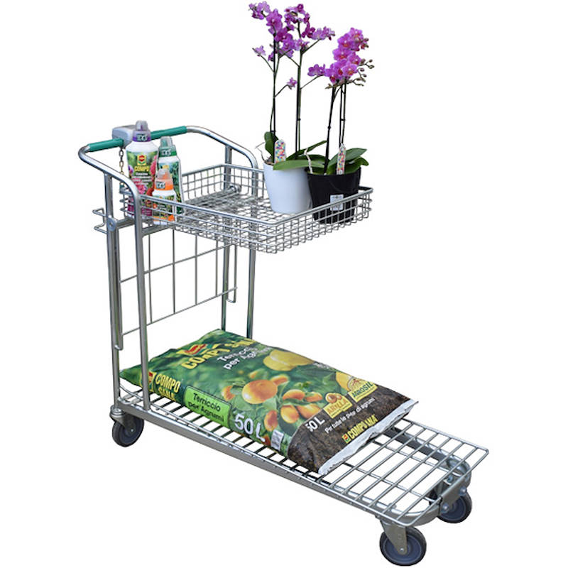 Shopping cart Garden flor