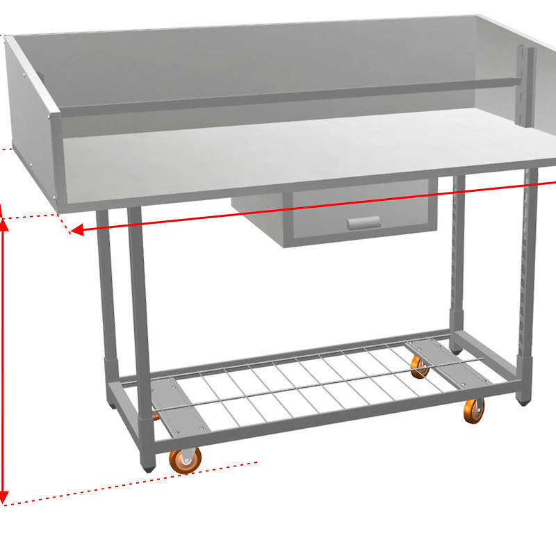 Steel Working Table