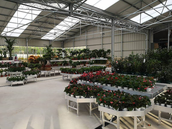 Viveros del Valle erneuert die Ausstellung von Pflanzen und Blumen