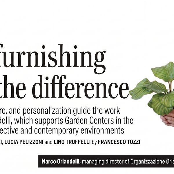 When furnishings make the difference: the new article on Greenup featuring Organizzazione Orlandelli